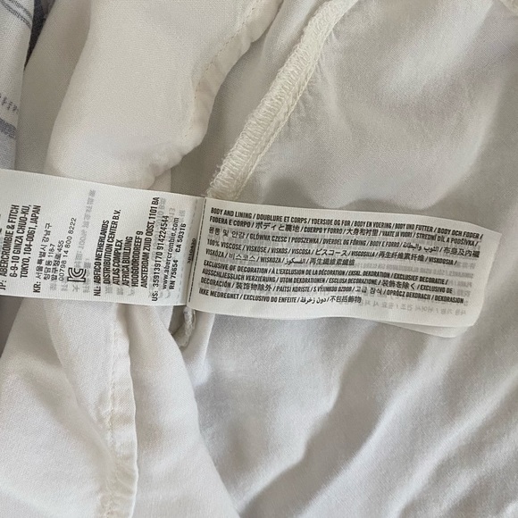 Hollister Blue & White Striped Skater Dress - Picture 13 of 14